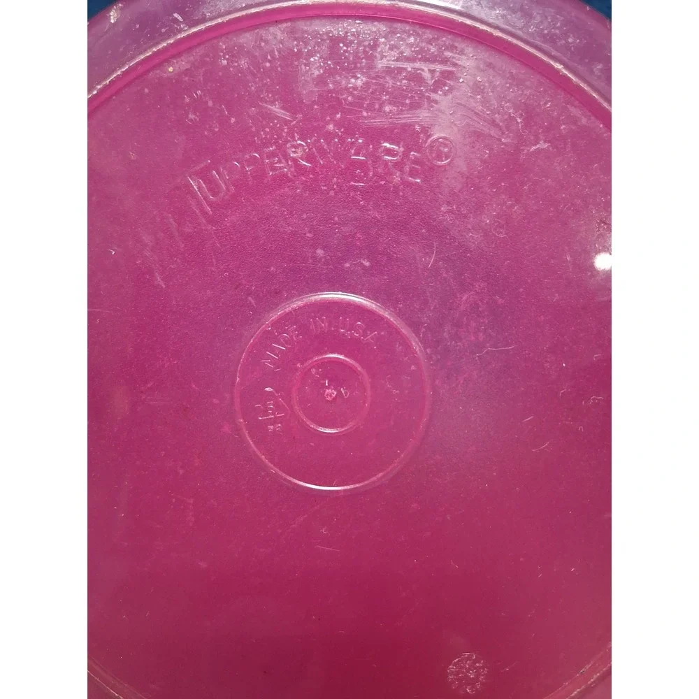 Tupperware Pitcher Pink Classic‎ Push Button Seal 1 Quart 1575 6